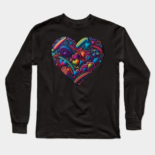 Heart Attack - Version 6 Long Sleeve T-Shirt